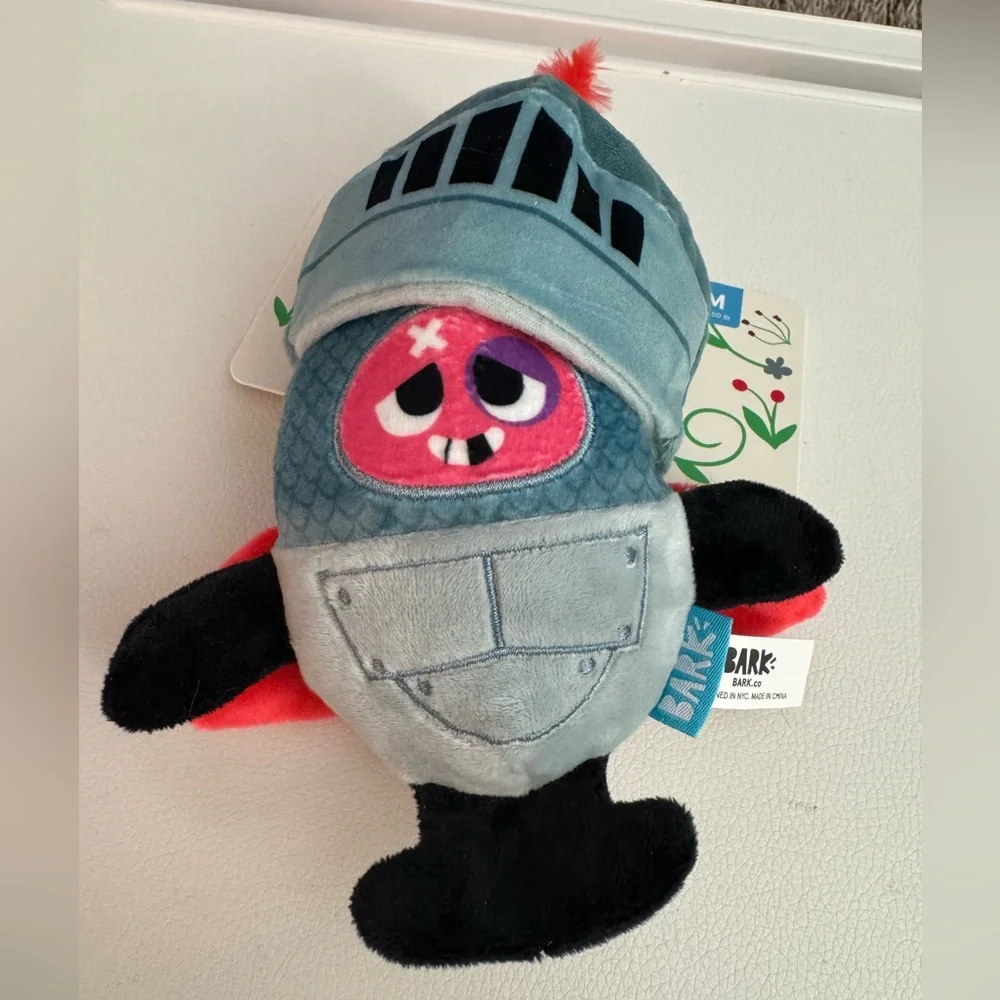 Bark Ruff Knight dog toy